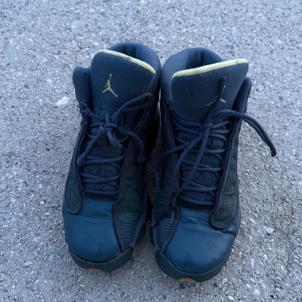 Jordan 13 Retro Squadron Blue Kids Sneakers 414574-405 Size 4Y